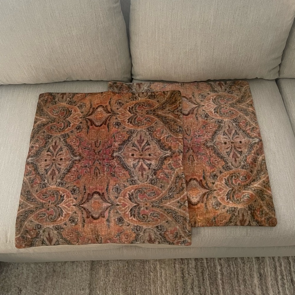 🍂 Fab for Fall—Set of 2 Pottery Barn Pillow Covers 🍂